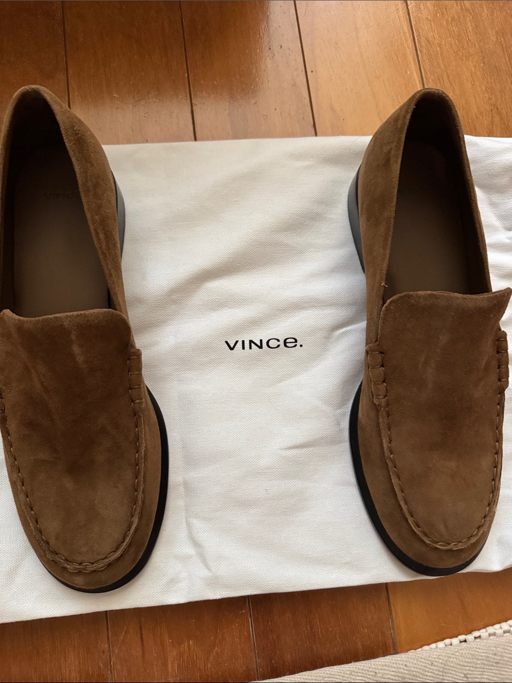 Vince Naomi Elmwood Su Brown Flats & Loafers